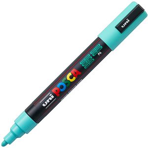 Marker UNI Posca PC-5M za hobby i art, vodootporan, 1.8-2.5mm tirkizni