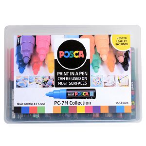 Marker Uni Posca PC-7M 15/1 za hobby i art, vodootporan, 4.5-5.5mm