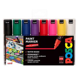 Marker Uni Posca PC-7M 8/1 za hobby i art, vodootporan, 4.5-5.5mm