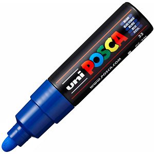 Marker Uni Posca PC-7M za hobby i art, vodootporan, 4.5-5.5mm plavi