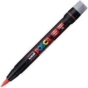 MARKER UNI Posca PCF-350 za hobby i art, vodootporan 8.0mm crveni