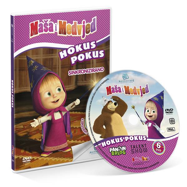 Maša i Medvjed DVD 6 - Hokus pokus 850758