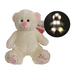 MEDO PLIŠ 30cm, s LED svijetlom Dika Toys 810774