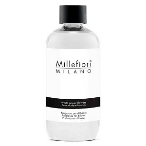 MILLEFIORI DIFUZOR Refil Milano 250ml White Paper Flowers