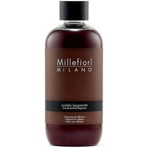 MILLEFIORI DIFUZOR Refil Milano 250ml Sandalo Bergamotto 7REMSB