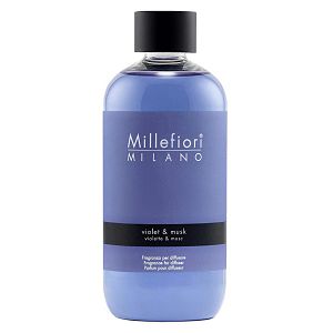 MILLEFIORI DIFUZOR Refil Milano 250ml Violet&Musk 7REMVM