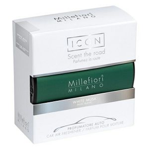 MIRIS ZA AUTO Millefiori Icon Classic White Musk 17CARGR (miris 4-6 tjedana)