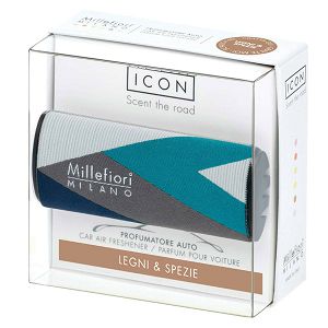 MIRIS ZA AUTO Millefiori Icon Textile Geometric Legni & Spezie (miris do 2 mjeseca)