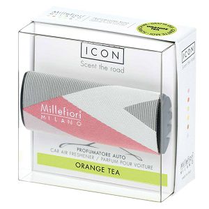 MIRIS ZA AUTO Millefiori Icon Textile Geometric Orange Tea (miris do 2 mjeseca)