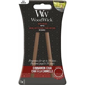 MIRIS ZA AUTO WoodWick Refil Auto Reeds Cinnamon Chai 1657107E (miris do 30 dana)