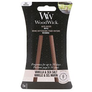 MIRIS ZA AUTO WoodWick Refil Auto Reeds Vanilla&Sea Salt 1657116E (miris do 30 dana)