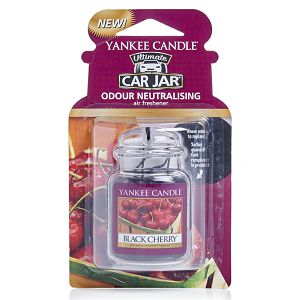 MIRIS ZA AUTO Yankee Candle Car Jar Black Cherry 1221000E