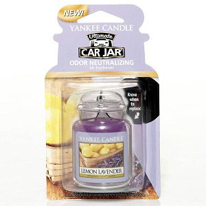 Miris za auto YankeeCandle Car Jar Lemon Lavender 1220907E