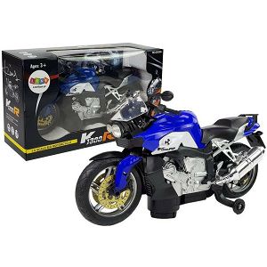 Motor na baterije zvuk,svijetlo,plavi 6935 Lean Toys 996782