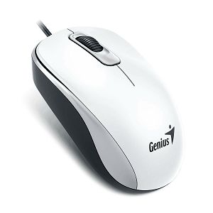 MOUSE GENIUS Stream Optical DX110,USB,white 251484