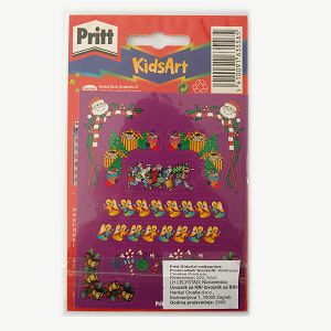 Naljepnice glitter božićne 2 lista Pritt KidsArt Henkel