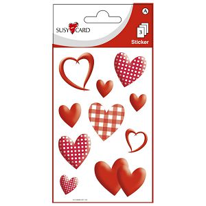 NALJEPNICE STICKERS HERLITZ srca karirana 11259298 111661