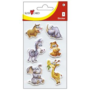 NALJEPNICE STICKERS HERLITZ Životinje2shake 3D 11258555