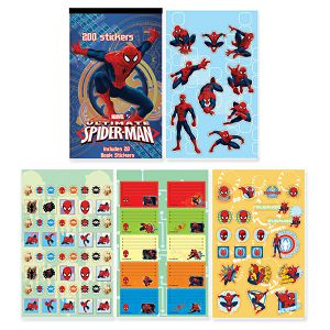 Naljepnice stickers MARVEL SpiderMan 200 kom