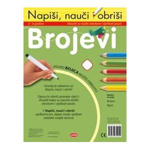 Napiši, nauči i obriši - brojevi