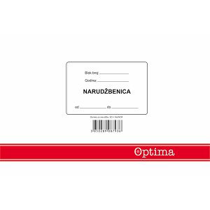 NARUDŽBENICA A5,1+1,100 listova ncr A-5 EC-I-14a/NCR Optima