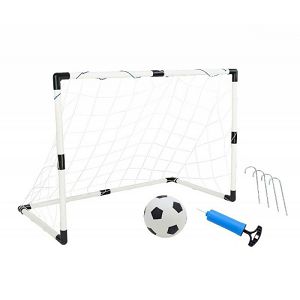 Nogometni gol 95x70x48cm + lopta + pumpa Globo 412120