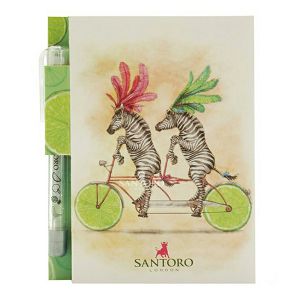 Notes Zebra Fruity Scooty s kemijskom