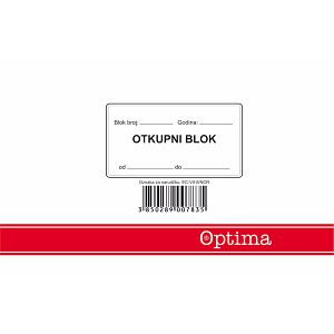 Otkupni blok A6 EC-VII-8/NCR Optima