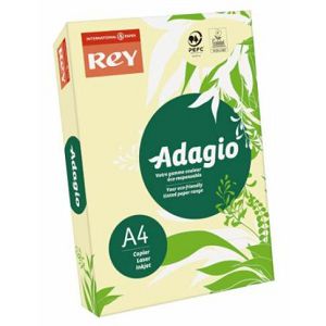 Papir Adagio pastelno žuti A4 80gr 500/1 