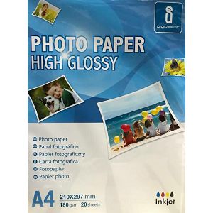 Papir Photo Aigostar A4 180gr 20/1