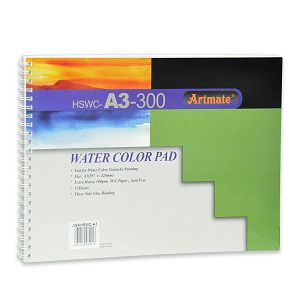 Papir slikarski akvarel 30x42cm 300gr 12L Artmate