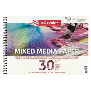 Blok za različite tehnike MixMedia A4 250gr/30Lista Art Creation