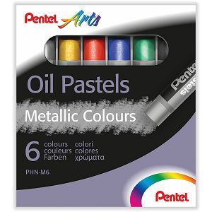 Pastele Pentel uljne PHN-M6 metalic 6/1