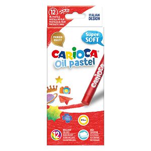 Pastele uljne CARIOCA 1/12 jumbo supersoft 43277