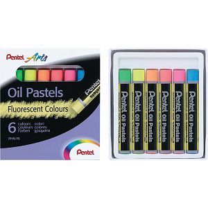 Pastele Pentel uljne PHN-F6 fluo 6/1