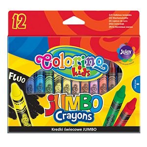 Pastele voštane Colorino Kids Jumbo 12/1