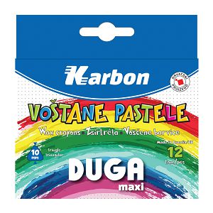 Pastele voštane jumbo KARBON 1/12 trobridne