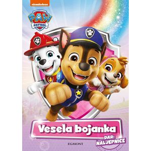 PAW PATROL Vesela bojanka, s naljepnicama 328562