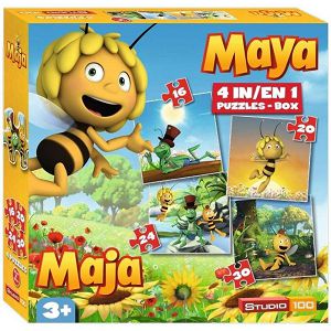 Pčelica Maja puzzle 4u1 IMC Toys 162438