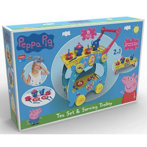 Peppa Pig Čajni set s kolicima 081259