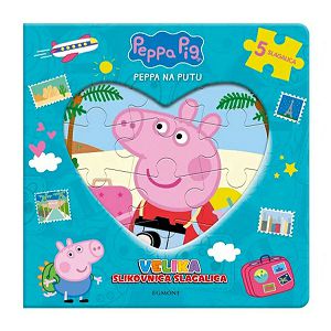 PEPPA PIG PEPPA NA PUTU Velika slikovnica slagalica