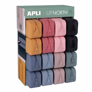 Pernica Apli silikon prazna pastel 1zip 14948 8boja