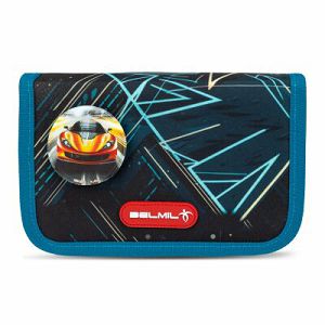 PERNICA BELMIL Racing Car Blue 335-88/14 puna, 1 zip, 2 preklopa 887629