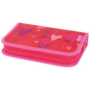 Pernica Herlitz 50038138 Sweet Hearts puna 1zip, 2 preklopa