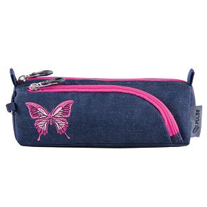 Pernica Pulse Music Jeans Butterfly 2zipa, prazna 121588