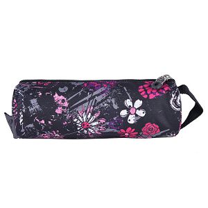 Pernica Pulse Teens Black Flower 1zip,ovalna,prazna 121442