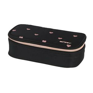 PERNICA SPIRIT My Bag 41 410625,crna s rozim srcima,1zip,prazna 106255