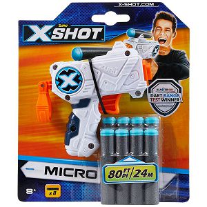 Pištolj sa spužvastim mecima 8 metaka X-Shot 007713