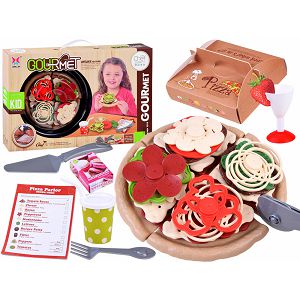 PIZZA SET za igru, s priborom Jokomisiada 108665
