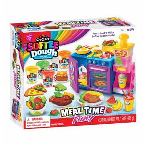 PLASTELIN Meal Time Fun, mali kuhari Softee Dough 66611 Crazart 666115